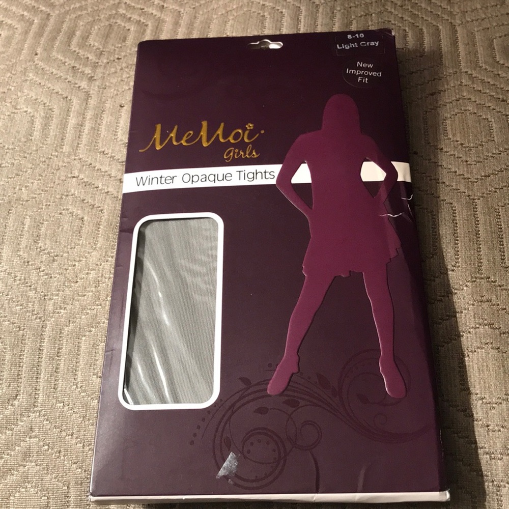 FINAL PRICE....MeMoi Girls Winter Opaque Tights.